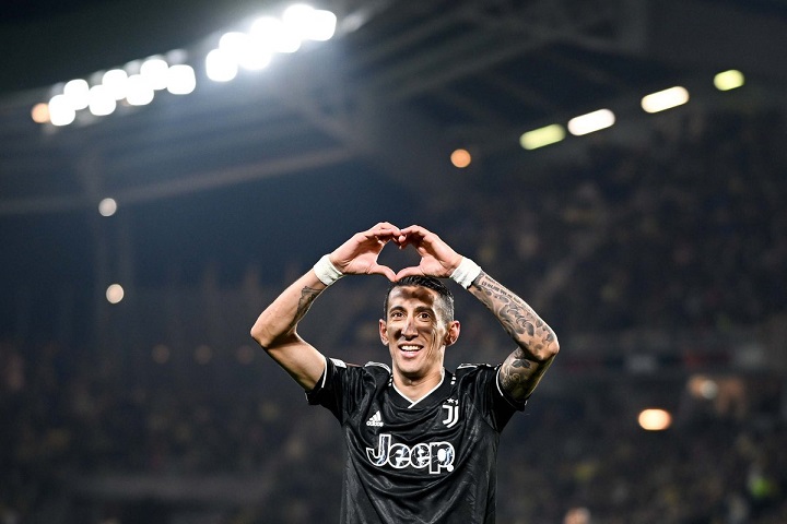 Ángel Di María segna un fantastico primo gol per la Juventus
